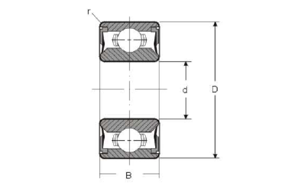 CARTRIDGE-TYPE-BALL-BEARINGS