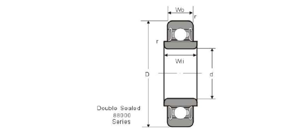 FELT-SEAL-TYPE-BALL-BEARINGS-88000