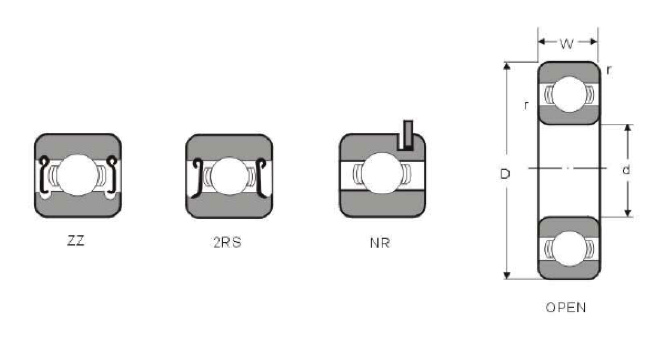 SEMI-PRECISION-BALL-BEARINGS